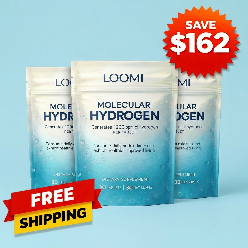 Loomi Molecular Hydrogen - 2 Bags One Time Offer