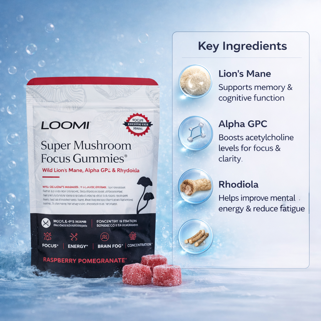Super Mushroom Focus Gummies