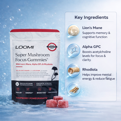 Super Mushroom Focus Gummies