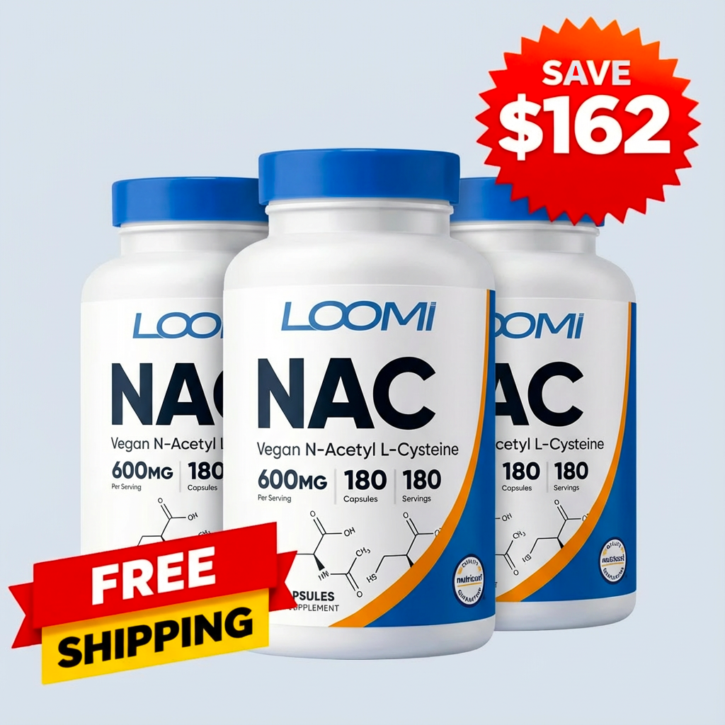 Loomi NAC - 3x Bottle One Time Offer
