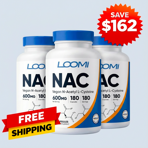 Loomi NAC - 3x Bottle One Time Offer