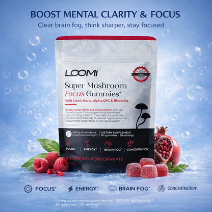 Super Mushroom Focus Gummies