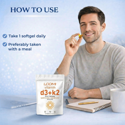 Loomi™- Vitamin D3 K2