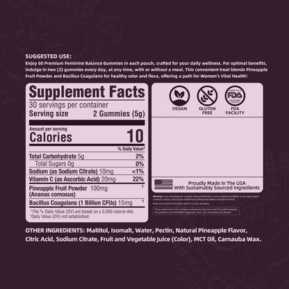 Loomi™ – Feminine Balance Gummies
