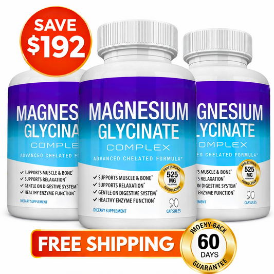 3 Months of Magnesium Glycinate