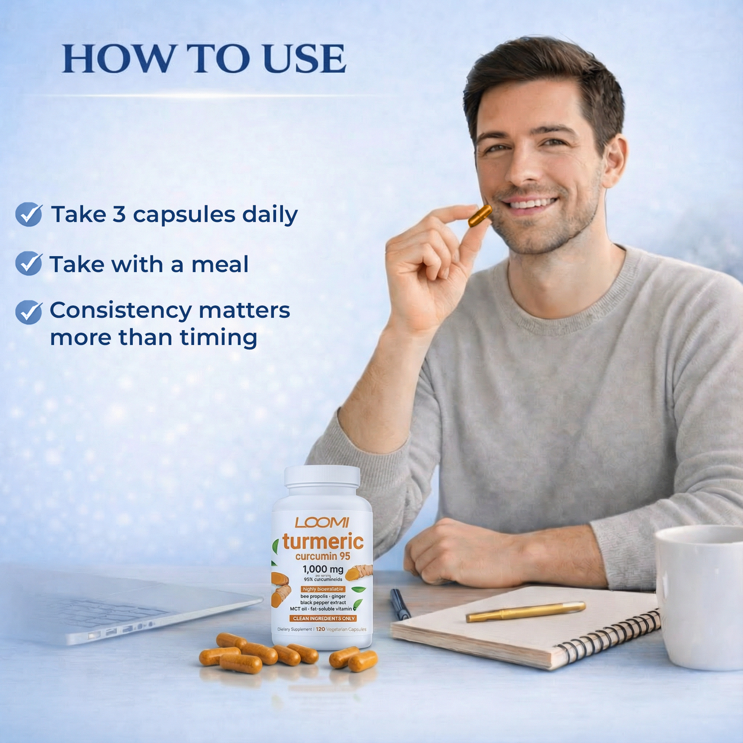 Loomi™- Turmeric Curcumin