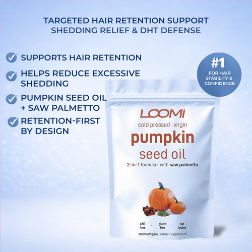 Loomi™ - Pumpkin Seed Oil for Hair Loss