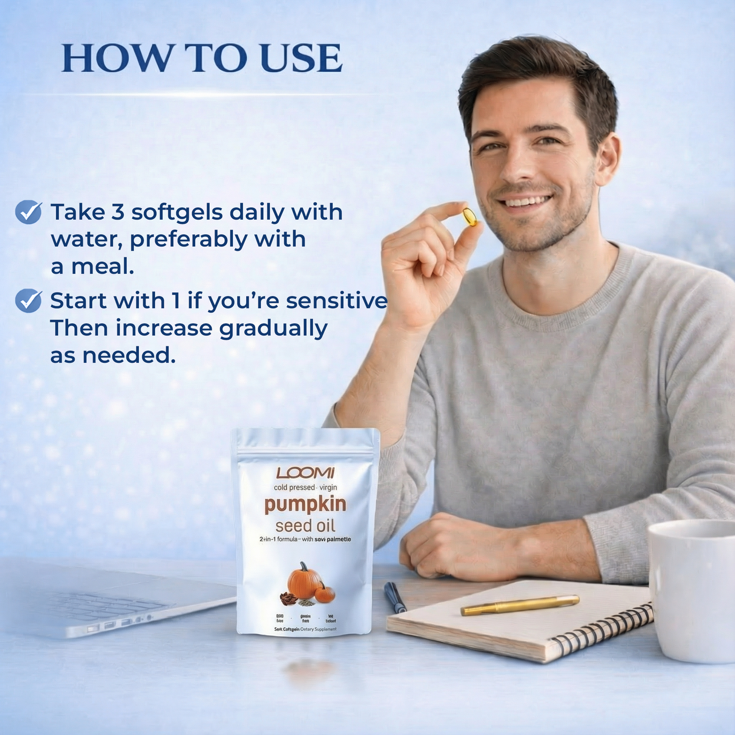 Loomi™ - Pumpkin Seed Oil for Hair Loss