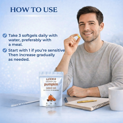 Loomi™ - Pumpkin Seed Oil for Hair Loss