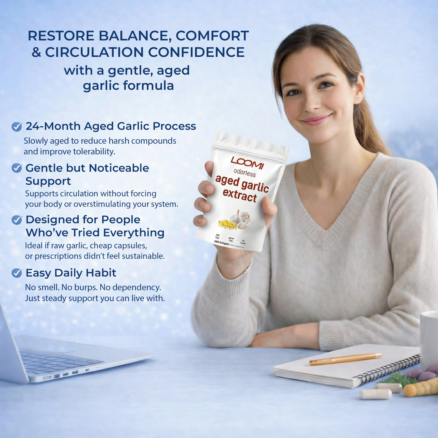 Loomi™ - Odorless Garlic